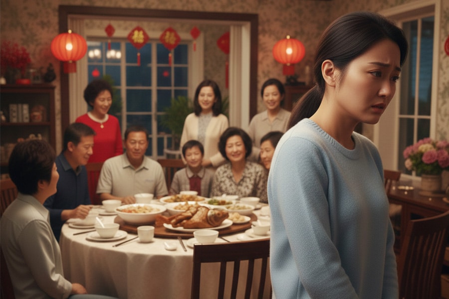 mental well-being during family gatherings and festive stress