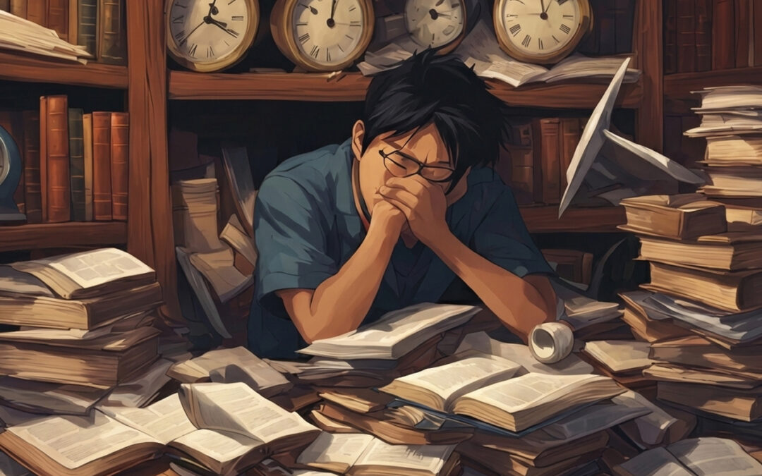 academic stress in high school during exam preparation